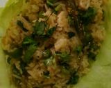 A picture of step 6 of Leftover rice Tadka.