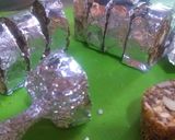 A picture of step 4 of Khajoor {dates} dry fruit roll without sugar.