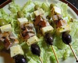 Foto del paso 8 de la receta: Picada individual presentada en mini brochettes