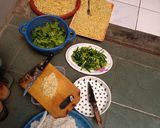 Foto langkah ke 3 dari resep PART II Basis osenk cabe (isian nasi box u 40org budget 200K).