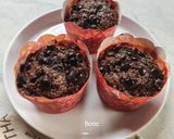 Foto langkah ke 4 dari resep Triple Choco Muffin.