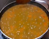 A picture of step 6 of Dal makhni.