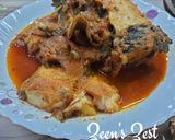 A picture of step 7 of Nellore Chepala Pulusu/Fish in Tamarind Gravy.