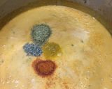 A picture of step 8 of Alu matar gravy.