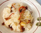 Hình bước làm 4 của món Xôi nấm và hạt