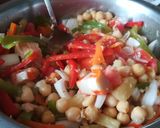 Foto del paso 4 de la receta Ensalada de garbanzos