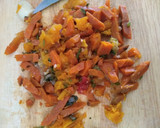 Foto del paso 2 de la receta: Tortilla de coliflor y verduritas VEGAN- sin tacc apto bebé +6m