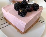 Cara Membuat Blackberry cheesecake 5