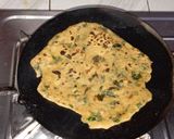 A picture of step 7 of Fenugreek paratha.