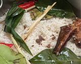 Foto langkah ke 1 dari resep Nasi Liwet Rice Cooker Simpel.