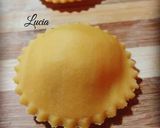 A picture of step 5 of Fresh Ravioli Stuffed with Potatoes and Salted Cod with Crab Sauce.