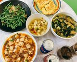 Hình bước làm 4 của món Đậu hũ tứ xuyên (đậu hũ ma bà)