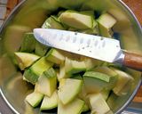 Une image de l'étape 2 de COURGETTES/KNACKIS AU COOK EXPERT.