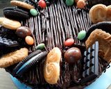 Foto langkah ke 6 dari resep Brownies kukus Hias.