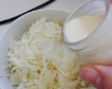 Foto del paso 3 de la receta: Ensalada de repollo con vinagreta coleslaw