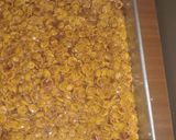 A picture of step 14 of Ultimate caramel crunch conflake brownie#valentines recipe.
