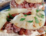 A picture of step 9 of Cream Cheese and Sausage Toasts.