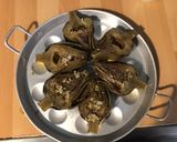 Une image de l'étape 8 de Artichauts violets gratinés au pecorino.
