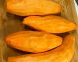 Rakott édesburgonya fetával recept fázis 2 fotója