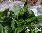 A picture of step 1 of Homemade Dry Basil Powder.