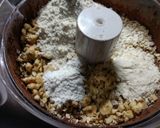 Φωτογραφία βήματος 3 της συνταγής Σοκολατένια μπισκότα Βρώμης με Φουντούκια