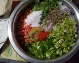 A picture of step 2 of Baked Irani Samosa.