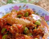 Foto langkah ke 6 dari resep Ayam Pete Bumbu Pedas Manis.