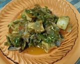 Foto langkah ke 6 dari resep Balado Hijau Ikan Karang Tahu Goreng.