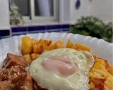 Foto del paso 5 de la receta: Atún trufado con patatas y huevo