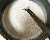 A picture of step 2 of Black Rice Phirni.