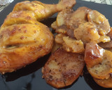 Foto del paso 8 de la receta: Pollo Asado al Vino Blanco y Yakiniku con Patatas a las Hierbas Provenzales