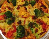 Hình bước làm 3 của món Vegetable Pizza😍😋