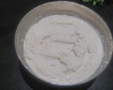 A picture of step 1 of Corn spinach pan handvo.