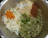 A picture of step 2 of Healthy Protein Rich Paneer Moong Sprouts Tikki For Tea Time Snacks.