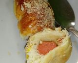Foto langkah ke 8 dari resep OVERNIGHT SOFT BUN ROTI ISI BAKSO SAPI sistem biang.