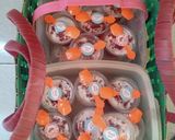 Foto langkah ke 7 dari resep Red velvet ekonomis|ide jualan|2telor.