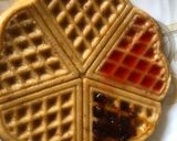 A picture of step 5 of Whole wheat eggless waffles.
