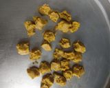 A picture of step 3 of Bajra vada.