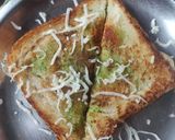 A picture of step 3 of Cheese sandwich.