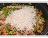 Foto del paso 2 de la receta: Arroz con setas y espárragos trigueros