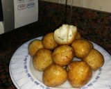 A picture of step 9 of Awama with Cream Filling.