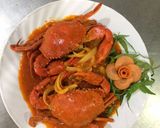 Hình bước làm 1 của món Cua sốt thái