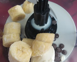 Foto del paso 1 de la receta: Polos de plátano y crema de cacahuete (helado)