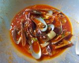 Foto langkah ke 3 dari resep Kerang Ijo Saus Asam Manis.