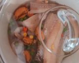 A picture of step 2 of My Sea food Delight 😀.
