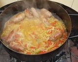 Foto del paso 4 de la receta: Chorizos a la pomarola en el disco!