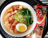 รูปขั้นตอนการทำที่ 4 ของ คุมาโมโต้ราเมนเห็ดม้วนเบคอน