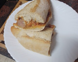 Foto del paso 4 de la receta: Bocadillo de albóndigas al microondas