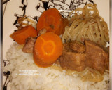A picture of step 4 of Simple Nikujaga (Beef Stew) in Slow Cooker.