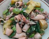 Foto langkah ke 5 dari resep Cumi cabai hijau.